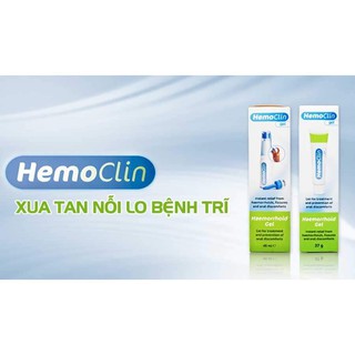 Hemoclin - Gel 37g kem bôi trĩ