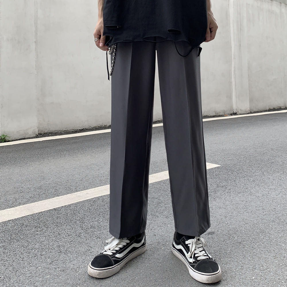 Quần tây dài thời trang dáng suông co giãn tốt dễ phối đồ 226758