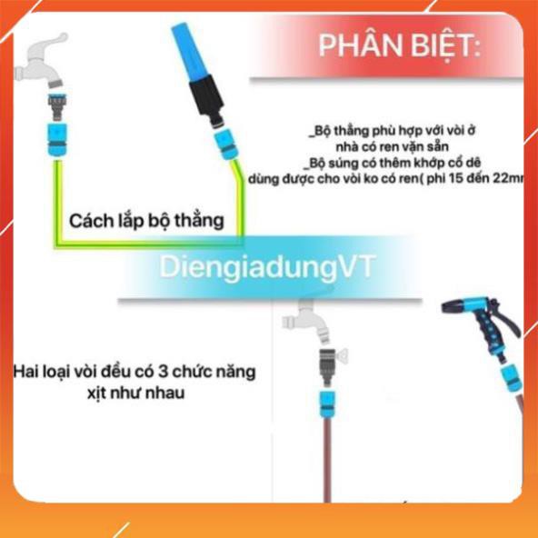 ❤️ Bộ vòi rửa xe, tưới cây cao cấp 5m, 10m,15m,20m M319576622 622576622 [SKM]