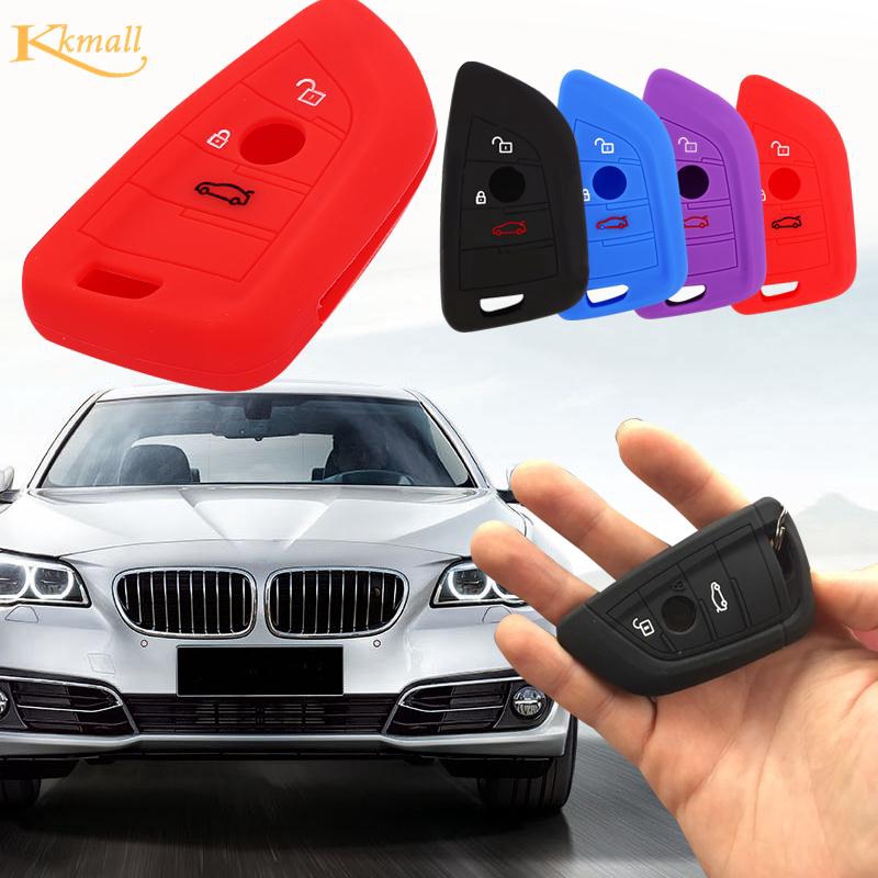 Vỏ Silicon Bảo Vệ Chìa Khóa Xe Hơi Bmw 5 Series Gấp Gọn Tiện Dụng