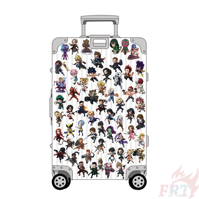 ❉ Anime &amp; Cartoon &amp; Games Character Collection Giấy và decal dán tường ❉ 100Pcs/Set DIY Mixed Laptop Doodle Stickers