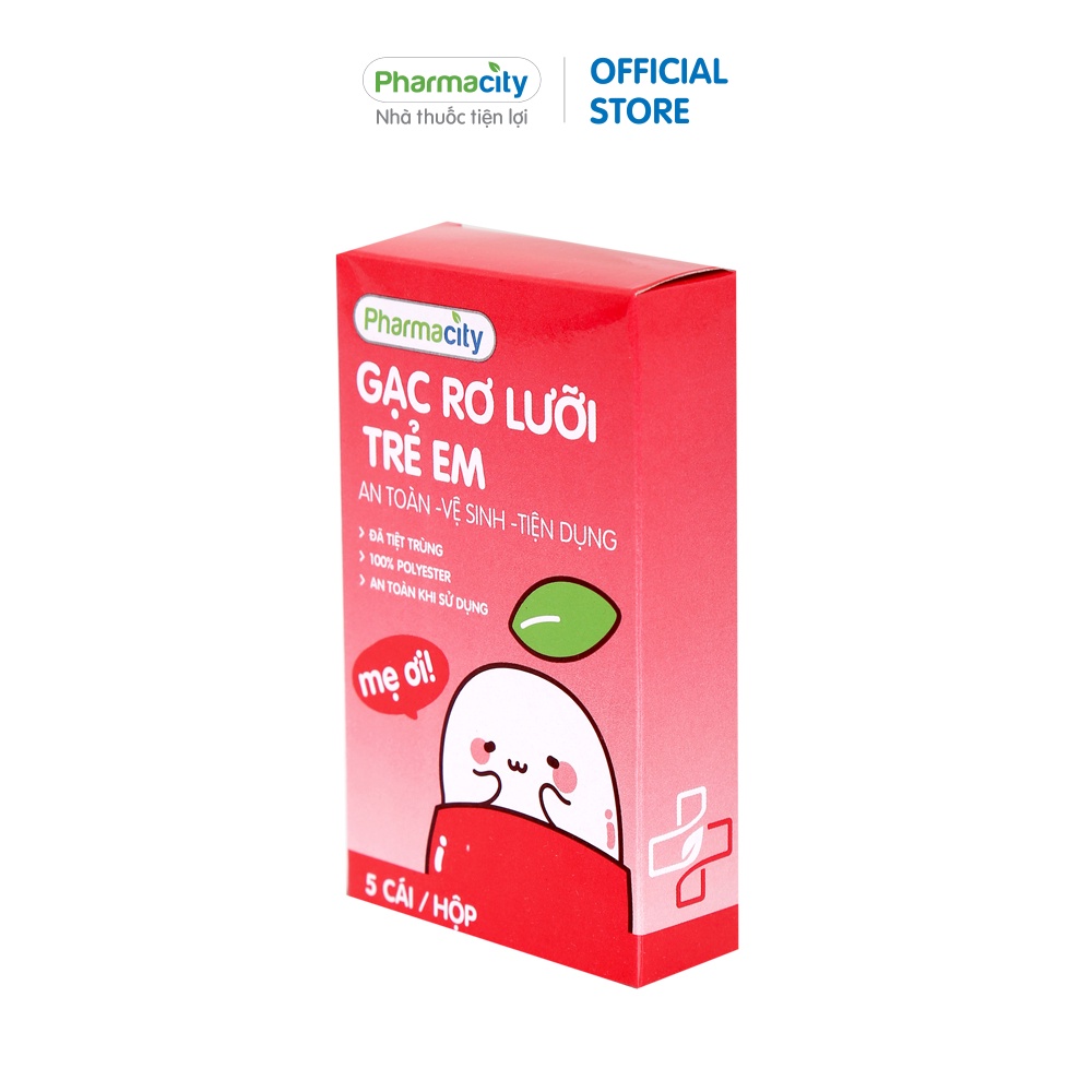 Gạc rơ lưỡi trẻ em Pharmacity