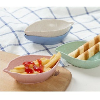 Combo 2 đĩa đựng gia vị bằng lúa mạch nhiều màu vrg1452