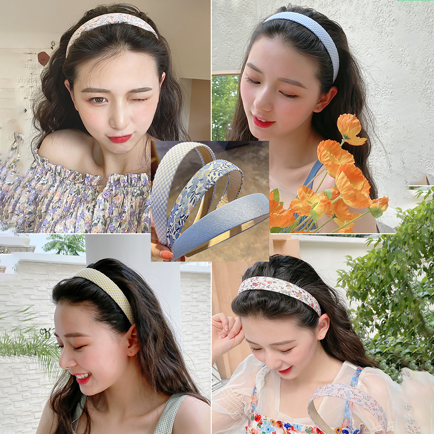 Cài Tóc Bản To Nhiều Họa Tiết Tùy Chọn Cho Nữ