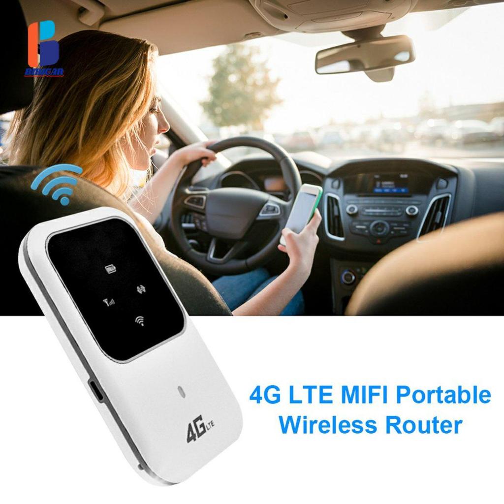 *BIB*4G Wireless Router Mobile Portable Wi-Fi Car Sharing Device With Sim Card Slot