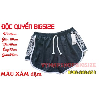 quần thể thao bigsize 70-100kg