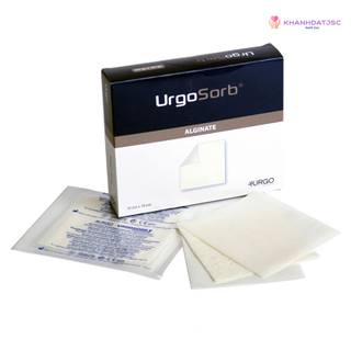 Băng gạc URGOSORB vô khuẩn thấm hút mạnh chứa Calci Alginate