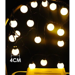 Dây Đèn Led Trang Trí - Bi Tròn Size 4cm
