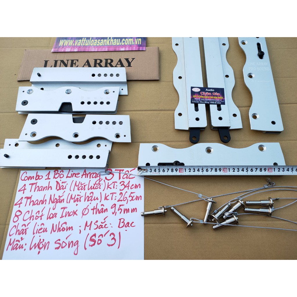 Nẹp loa array, line array 3T 1 bộ Audio Chau Gia - 3T số 3
