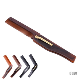 1 Lược Chải Tóc / Râu Gấp Gọn Bỏ Túi Tiện Dụng