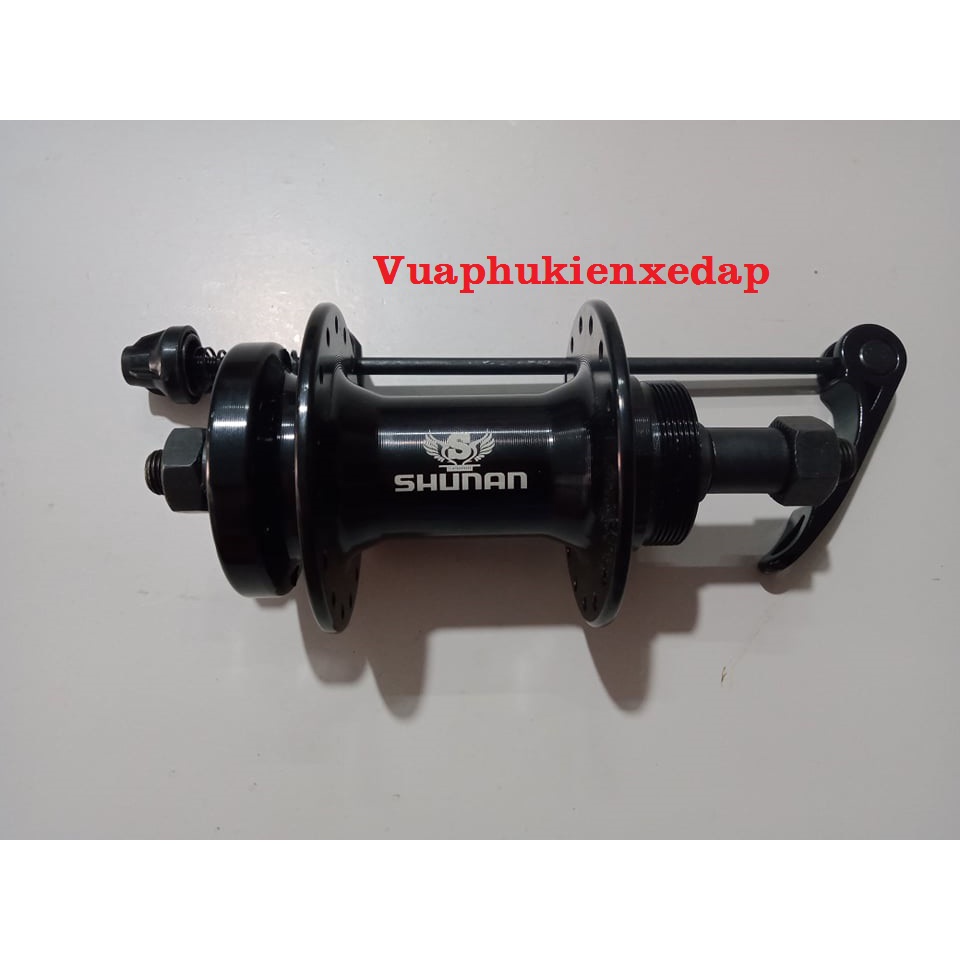 Đùm, Moayo nhôm bạc đạn cao cấp phanh đĩa, líp vặn 32 lỗ