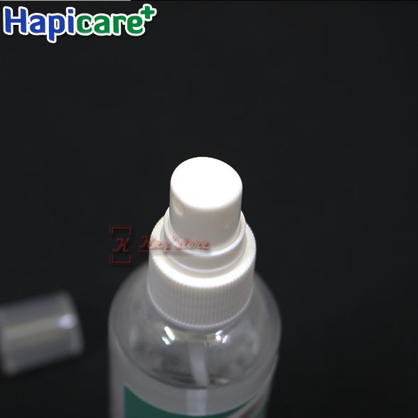 Chai xịt khuẩn mini HapiCare+ (100ml) / Dung dịch rửa tay sát khuẩn / Nước khử khuẩn / Xịt rửa tay khô