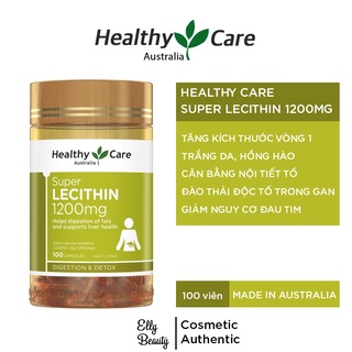 Mầm đậu nành Healthy Care Super Lecithin đẹp da, đào thải độc tố gan, cân bằng nội tiết tố thumbnail