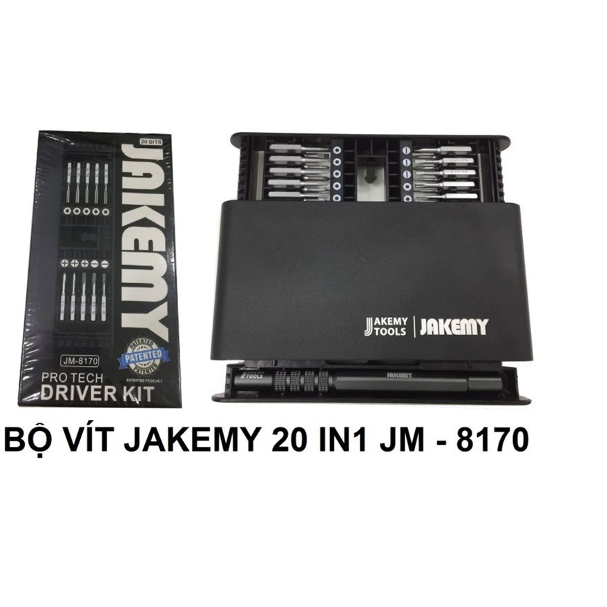 Bộ vít JAKEMY 20 IN 1 JM-8170