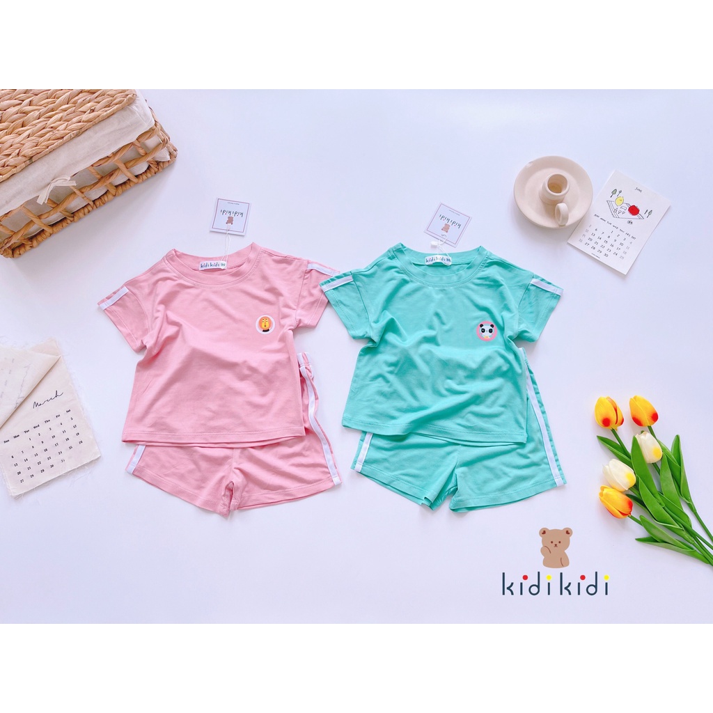 Đồ bộ cho bé thun lạnh cao cấp ❤️ freeship ❤️ bộ ngắn tay kidikidi loại 1 bé trai bé gái