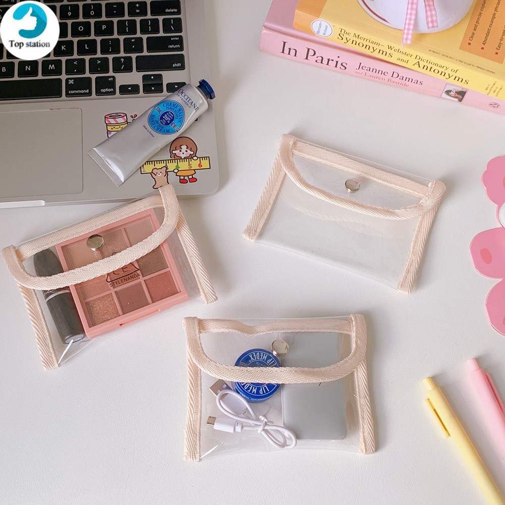 Túi Đựng Đồ Trang Điểm Bằng Nhựa Pvc Trong Suốt