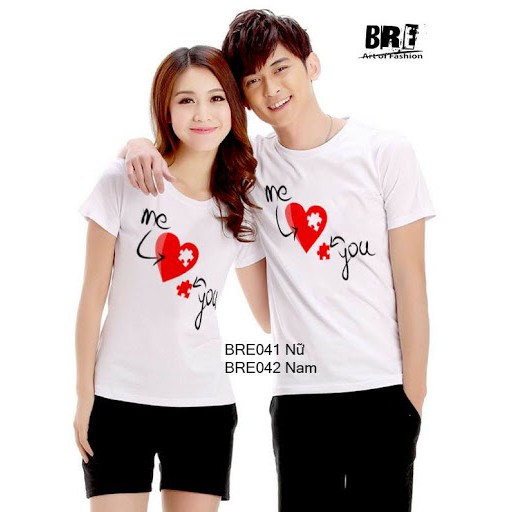 Áo Thun Đôi Basic ME - YOU - I1208