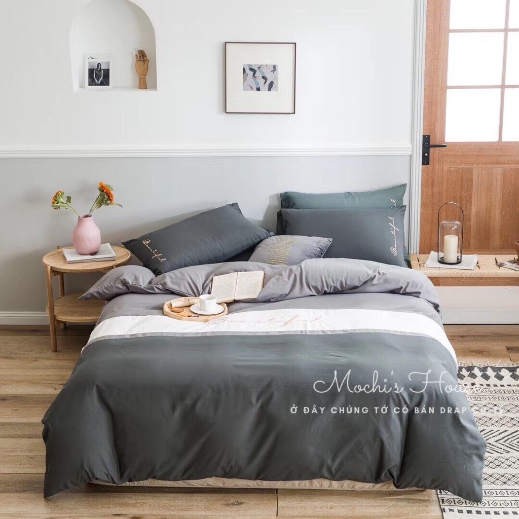 [HÀNG XUẤT NHẬT] BỘ CHĂN GA GỐI ĐỆM COTTON BEAUTIFUL DRAP GIUỜNG MẪU MỚI NHẤT | BigBuy360 - bigbuy360.vn
