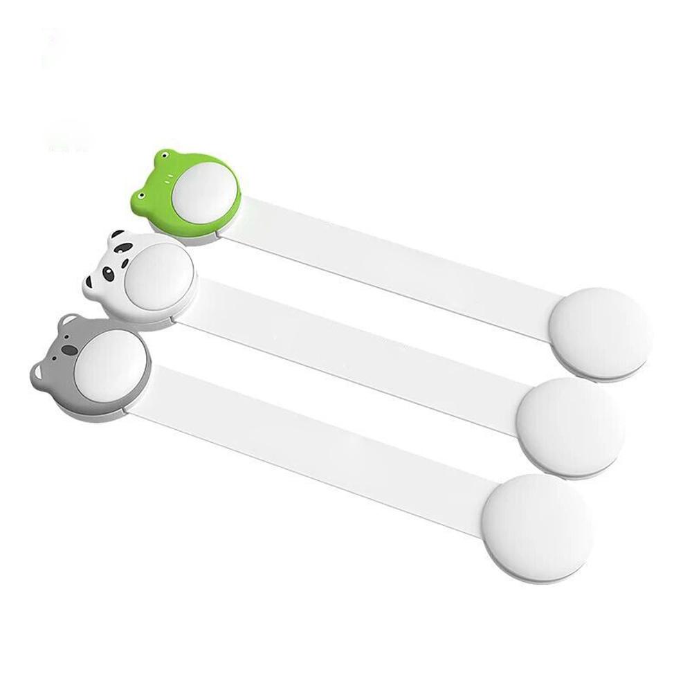 Khóa Cửa Tủ Lạnh / Đồ Nội Thất Chống Kẹp Tay Bảo Vệ An Toàn Cho Bé