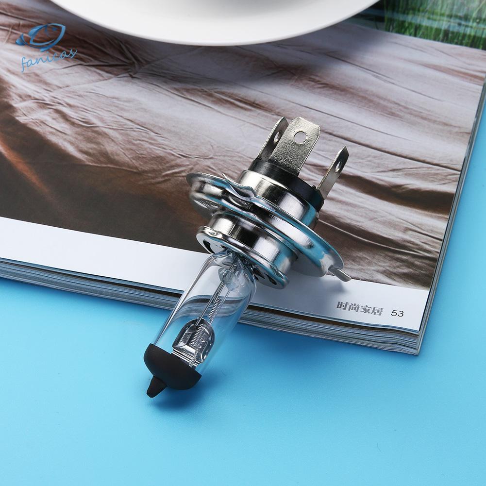 1 Bóng Đèn Halogen H4 12V 100W Ánh Sáng Xanh Cho Xe Hơi