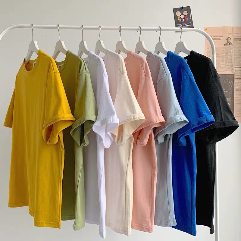 Áo thun tay lỡ phom rộng unisex siêu đẹp -A17