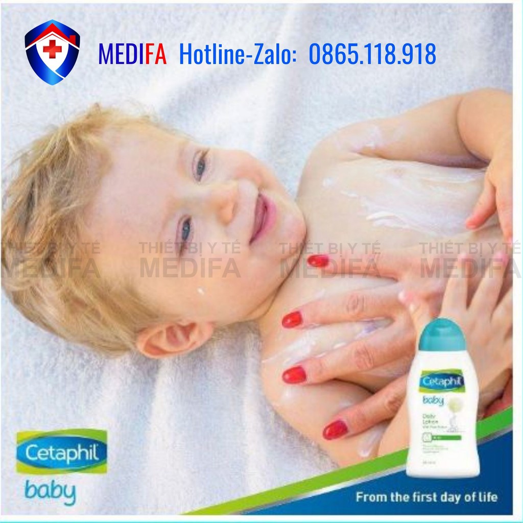 Sữa dưỡng ẩm cho bé Cetaphil Baby Daily Lotion 400ml, dịu nhẹ cung cấp độ ẩm, nuôi dưỡng làn da mềm mịn cho bé