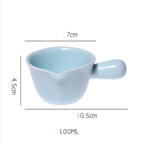 Bát Ăn Dặm Cho Bé, Bát Ăn Dặm Hình Gáo Tay Béo 100ml Cho Bé