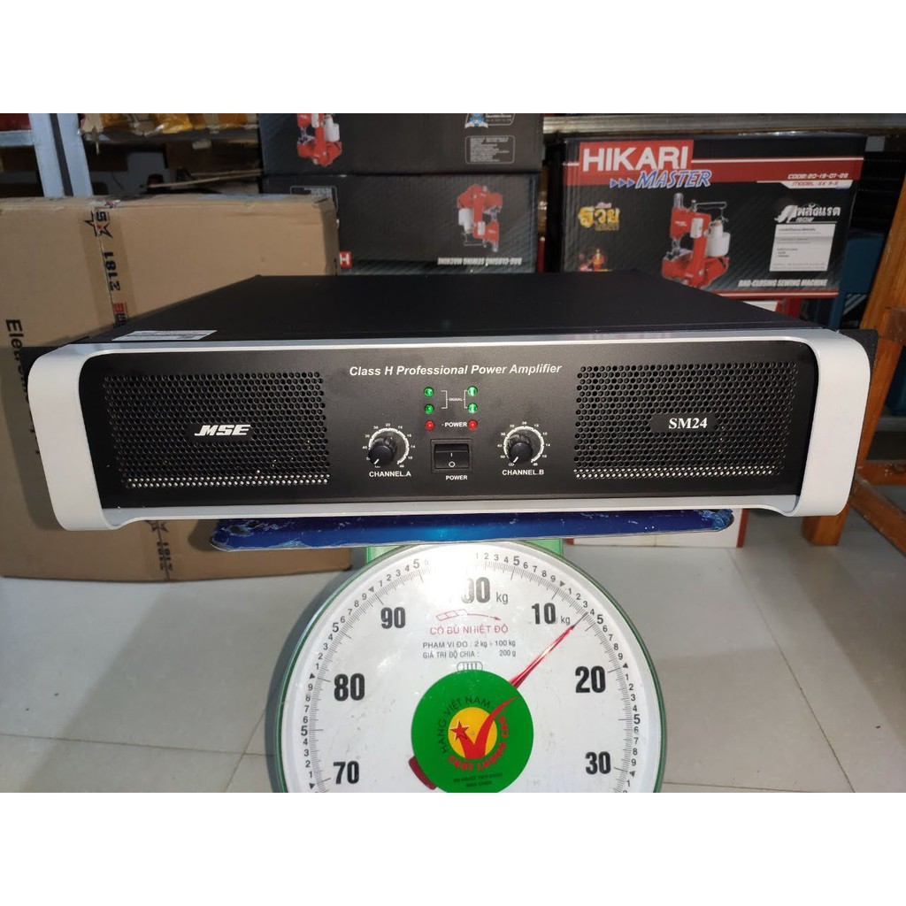 Đẩy công suất MSE SM 24 chuẩn hãng SAO MAI quốc phòng sản xuất, 24 sò xịn,1400W, chât lượng cao, chơi tốt 2 đôi bass 30