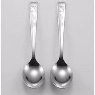 Set 2 thìa inox Hello Kitty cho bé (Hàng Nhật nội địa)
