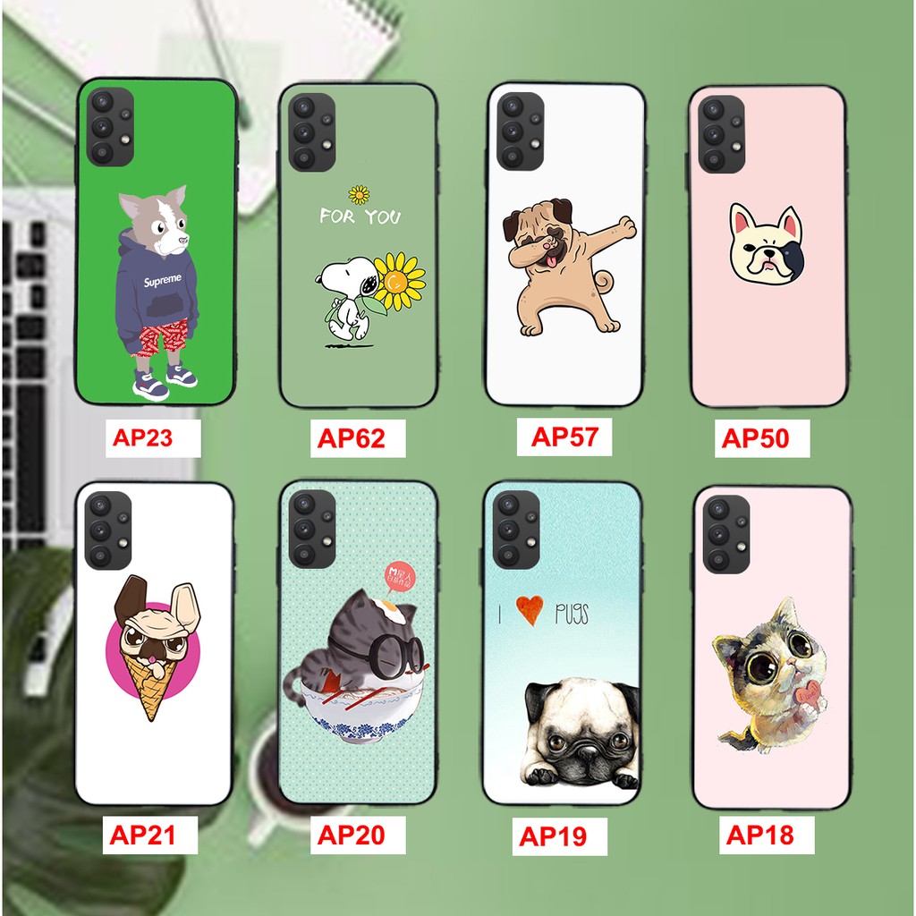 ỐP LƯNG SAMSUNG A52 - SAMSUNG A72 -SAMSUNG A32 MẪU CHÓ CƯNG CỰC CUTE ĐÁNG YÊU