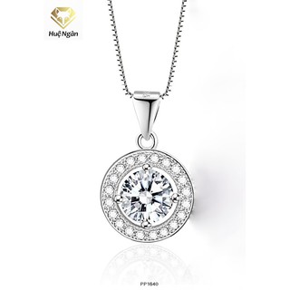 Dây chuyền bạc Ý 925  - Vòng tròn tình yêu PP1640 DCT