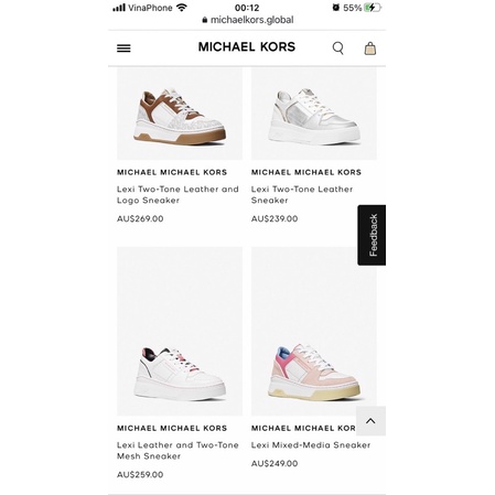 Giày Sneaker Michael Kors Chính Hãng