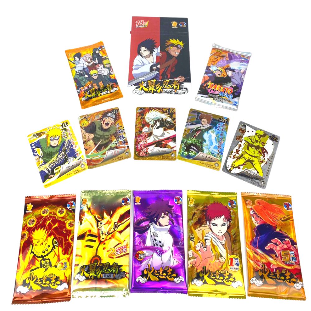 Set 5 ảnh thẻ nhân phẩm Anime Naruto ngẫu nhiên Cao Cấp Siêu Đẹp