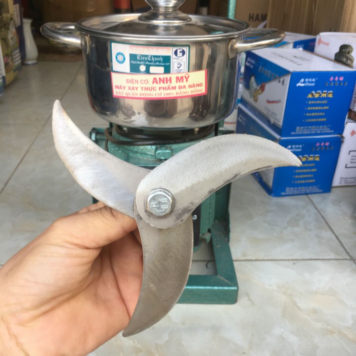 LƯỠI DAO MÁY XAY THỊT 3 LƯỠI [3 LƯỠI INOX]