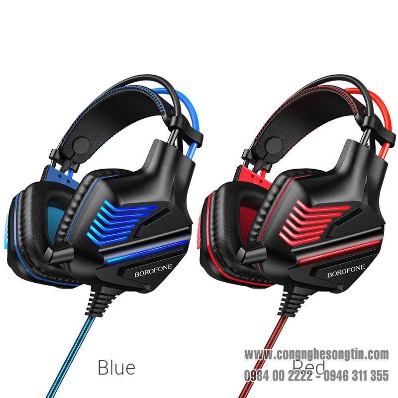 [FREESHIP] TAI NGHE BOROFONE BO101 GAMING CHỤP TAI CHÍNH HÃNG