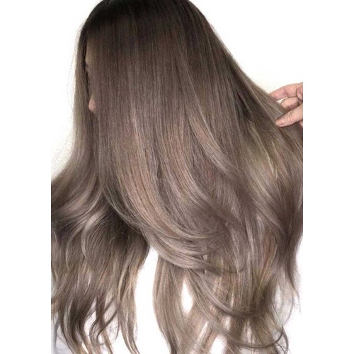 Thuốc nhuộm tóc màu NÂU KHÓI SÁNG không cần tẩy tóc Kirei Hair, KireiHair, KIREIHAIR