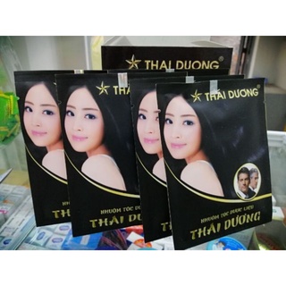 Dầu gội đen tóc Thái dương hộp 5 gói