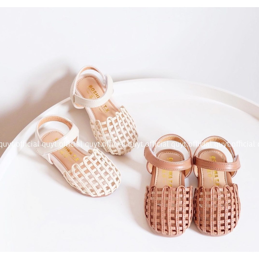 [Có sẵn/Size 21-30]- Sandal lưới nhỏ style hàn quốc tiệm nhà Quýt