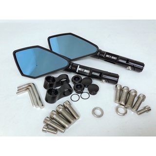 Kiếng Kính Gương chiếu hậu 5 cạnh rizoma nhôm CNC
