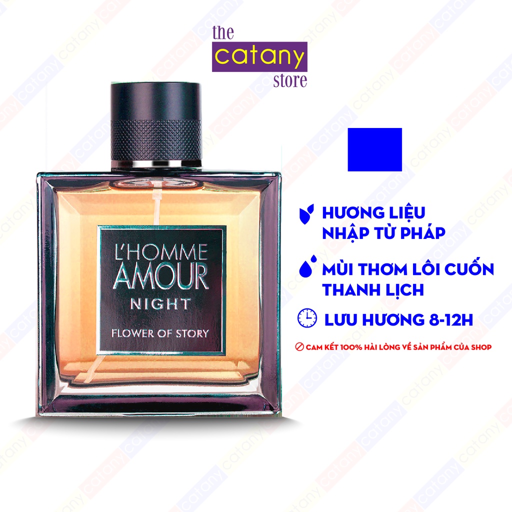 Nước Hoa Nam L'HOMME 100ml Hương Thơm Thanh Lịch Đẳng Cấp Lưu Hương 12h
