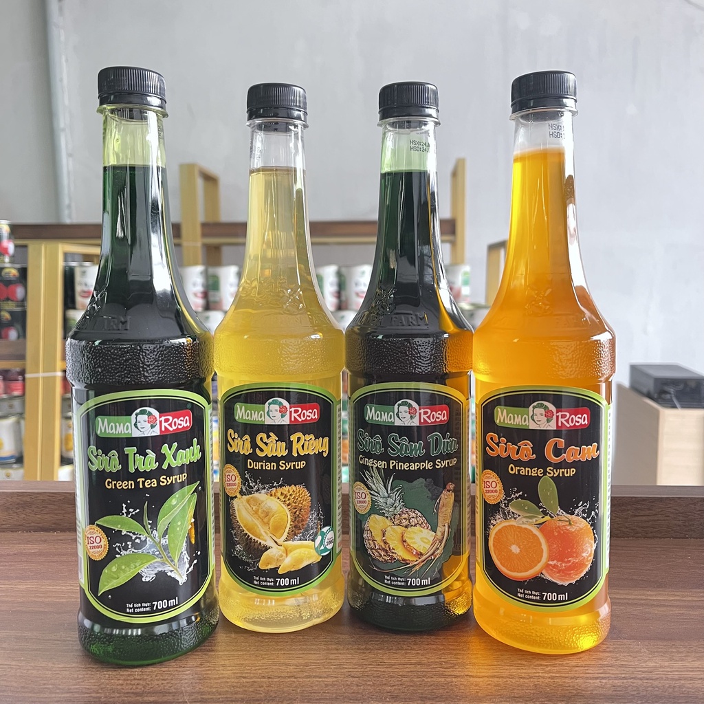 Siro Golden Farm đủ tất cả mùi hương Chai 700ml