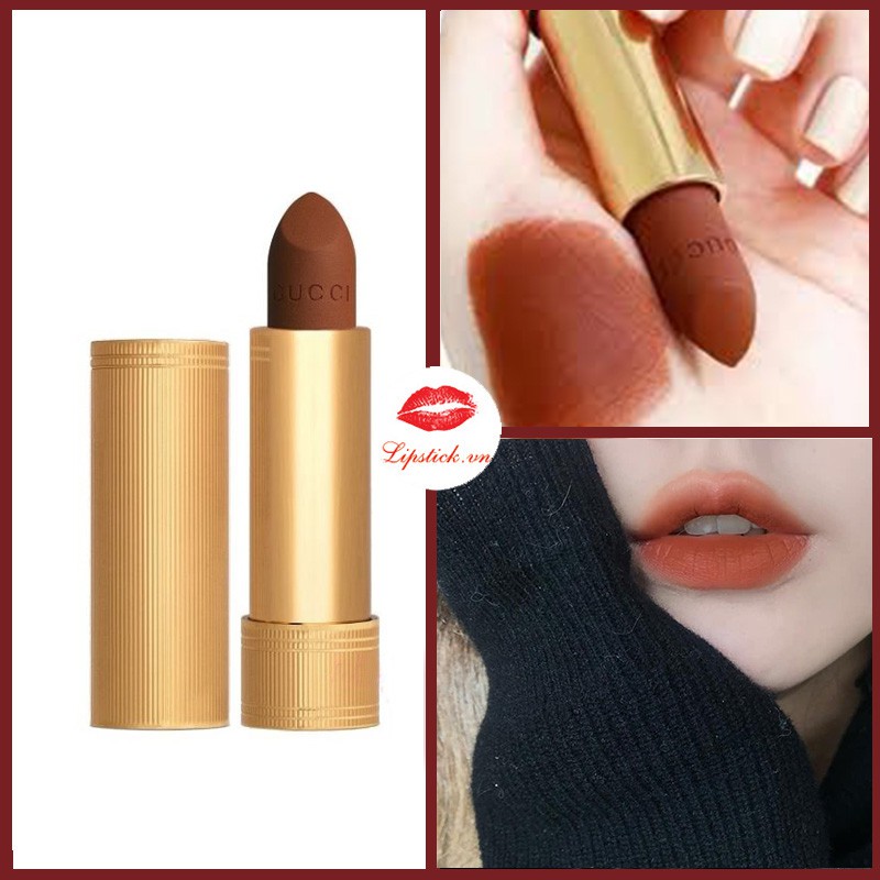 ❤️Hót❤️ Chính Hãng Son Gucci Matte/Satin. chất son lì hoàn hảo, siêu mịn, che được hết các khuyết điểm của môi | BigBuy360 - bigbuy360.vn