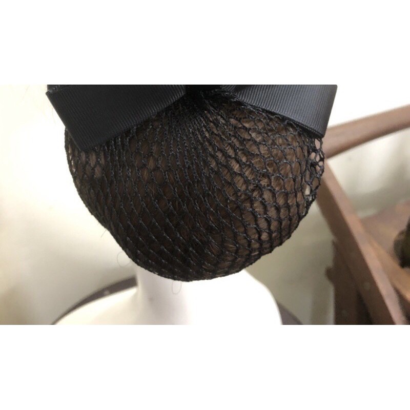 Lưới búi tóc màu đen ROSES Hair Accessories