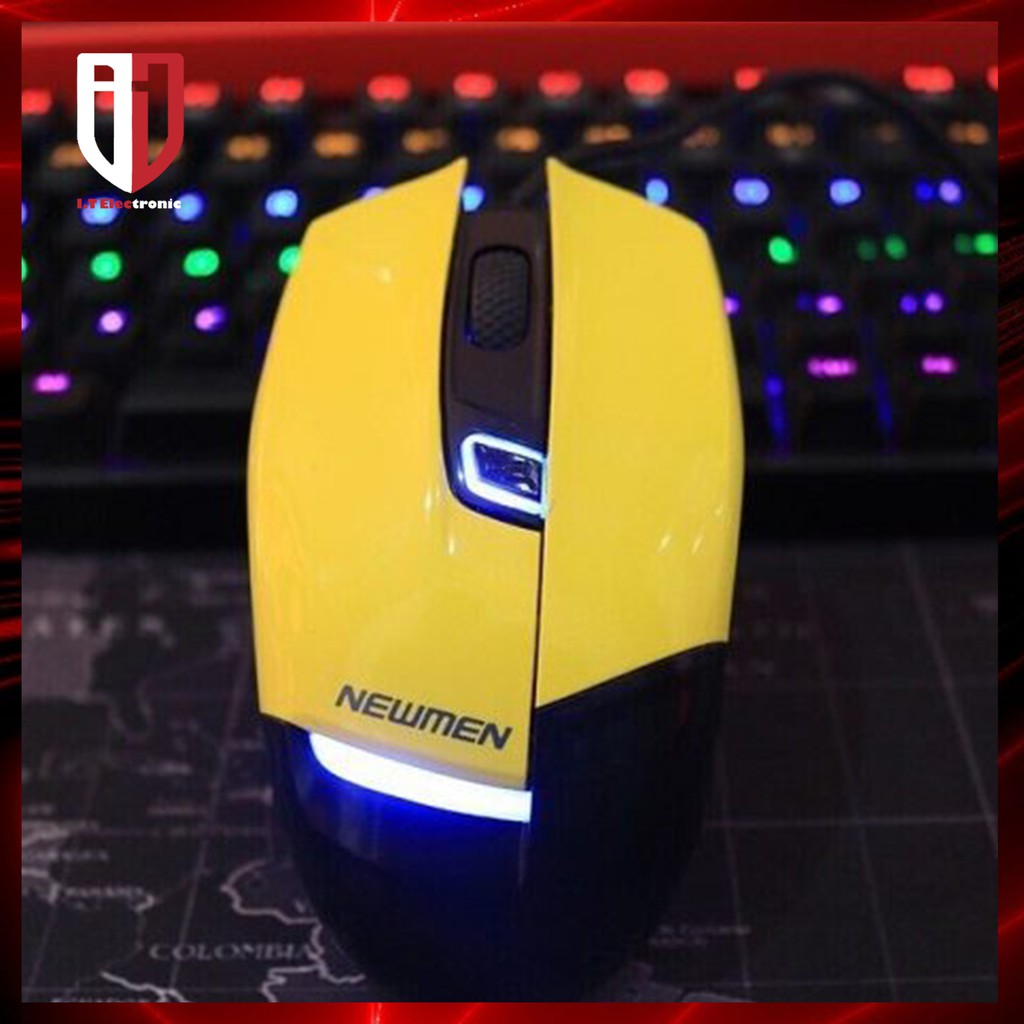 Chuột Máy Vi Tính Có Dây NEWMEN G10 Led RGB Mouse Laptop Pc Chơi Game Gaming
