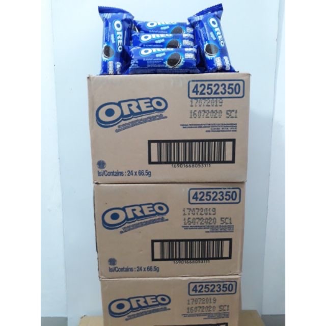 Thùng bánh oreo 67g-24gói kẹp kem giòn thơm ngon,Thùng bánh oreo,oreo