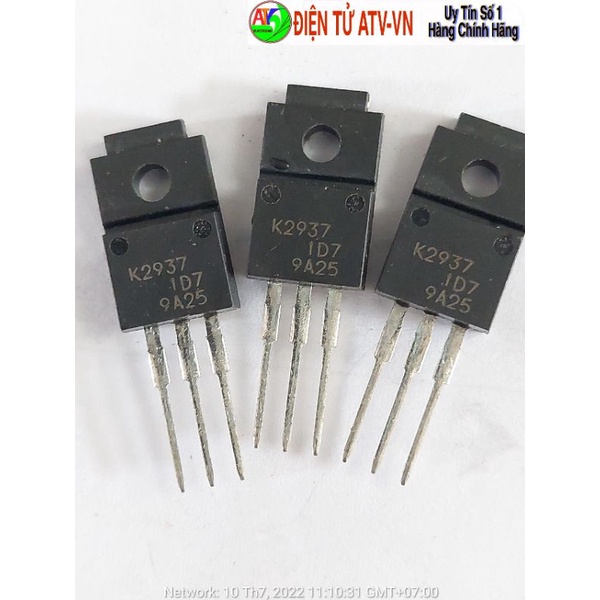 Mosfet K2937 J649 ±25N06 Japan 20A/75A 60V điện áp mở Gs nhỏ hàng mới