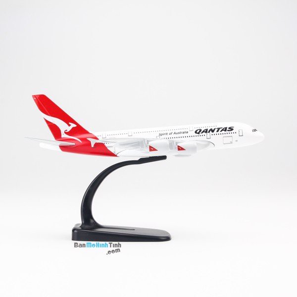 Mô hình máy bay Qantas Airbus A380 20cm Everfly