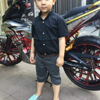 Sét quần tây+ sơmi bé trai