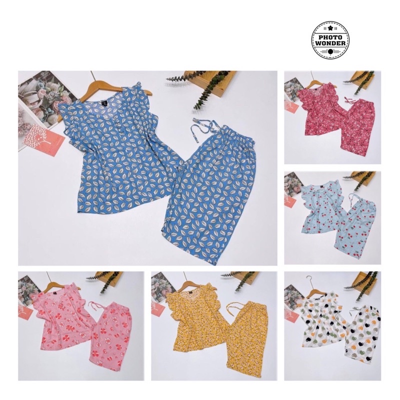 Bộ lanh lửng 3 nút cánh tiên | BigBuy360 - bigbuy360.vn
