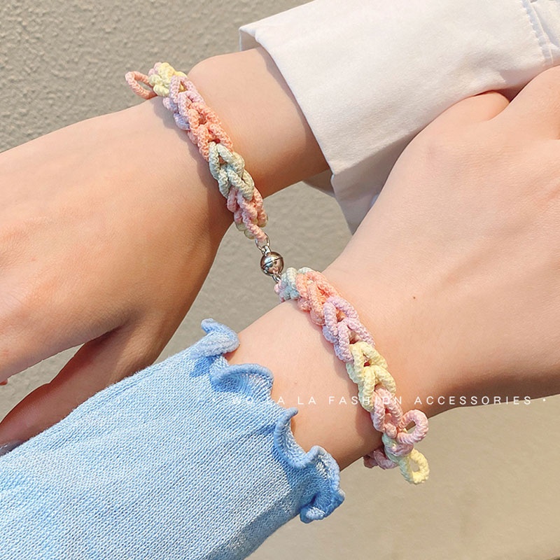 Vòng Tay Nam Châm Kiểu Dáng Đơn Giản Cho Nữ